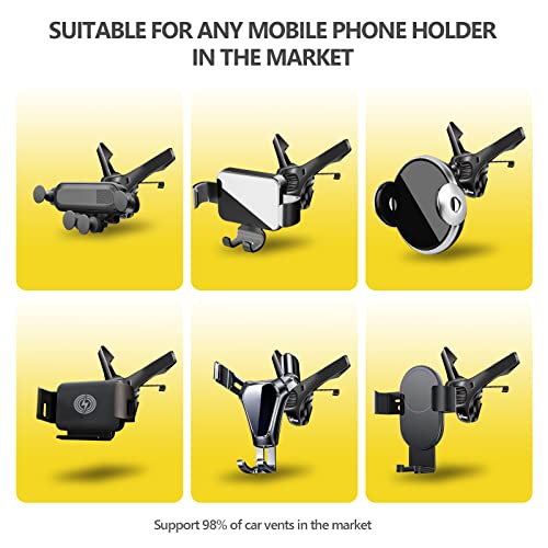 Lofome Universal Air Vent Clip For Car Mount,Sturdy Vent Grip For Most Car Phone Holder&Wireless Car Charger-Only Vent Clip For Replace/Upgrad thumb #3