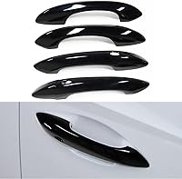 Vista 8 de Cubierta para Manija de Puerta Exterior Compatible para Hyundai Tucson 2022 2023 2024 Accesorios Protector de Manija de Puerta con 2 Agujeros