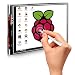 3.5 Inch TFT Touch Screen,Quimat 320x480 Resolution LCD Display 3Heat Sinks and Touch Pen for Raspberry Pi 3 Model B, Pi 2 Model B & Pi Model B