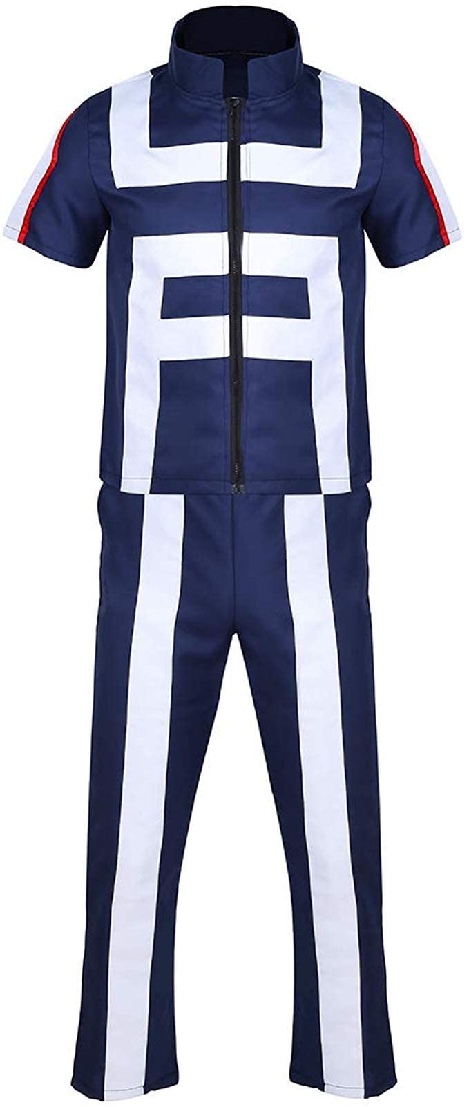 IUTOYYE MHA Disfraz de Manga One for All Carnaval Impresión 3D Uniforme Escolar Deporte Cosplay Navidad Halloween para Hombre Mujer Niño y Niña Homme