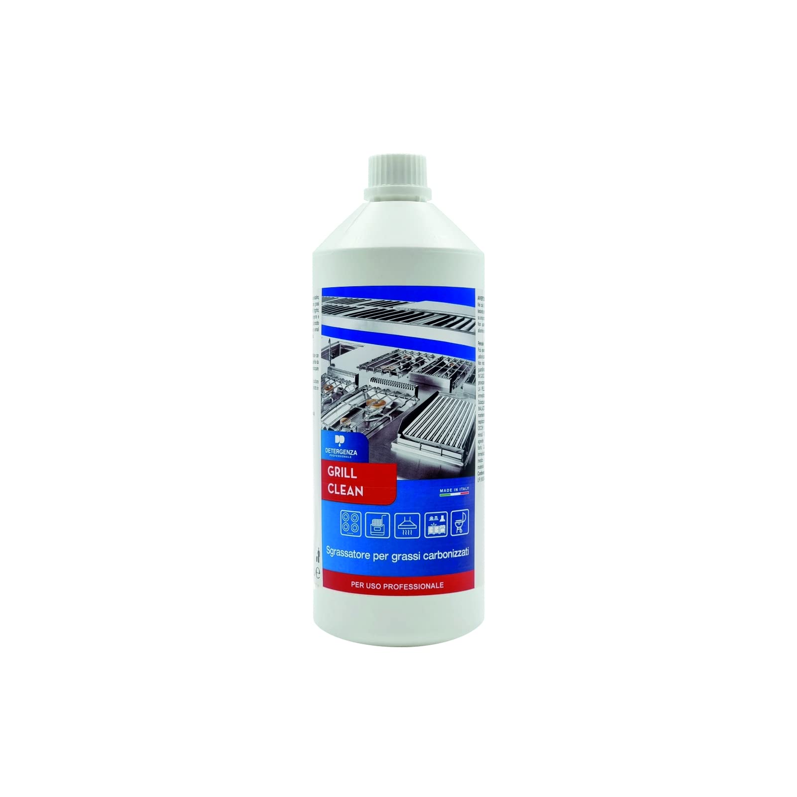 SGRASSATORE per Grassi CARBONIZZATI Grill Clean CONCENTRATO - Pz. 2 da 1 L HD