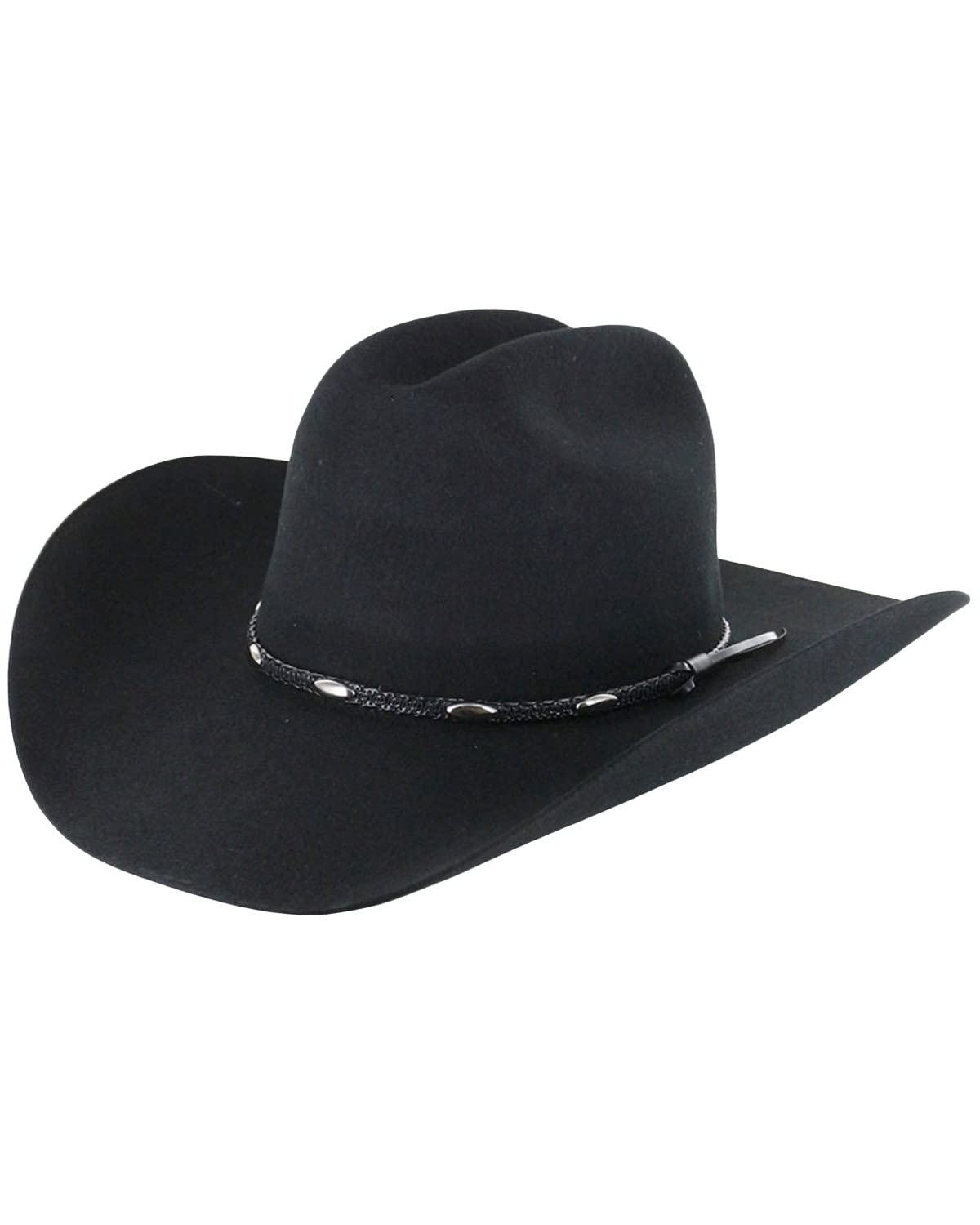 Cody James Unisex Casino 3X Felt Cowboy Hat - J37881745 7 3/8 Black