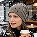 Fashion Faux Pearls Studded Caps Polyester Winter Warm Cap Comfortable Head-Wrapping Hat for Outdoor Use Elegant Cap