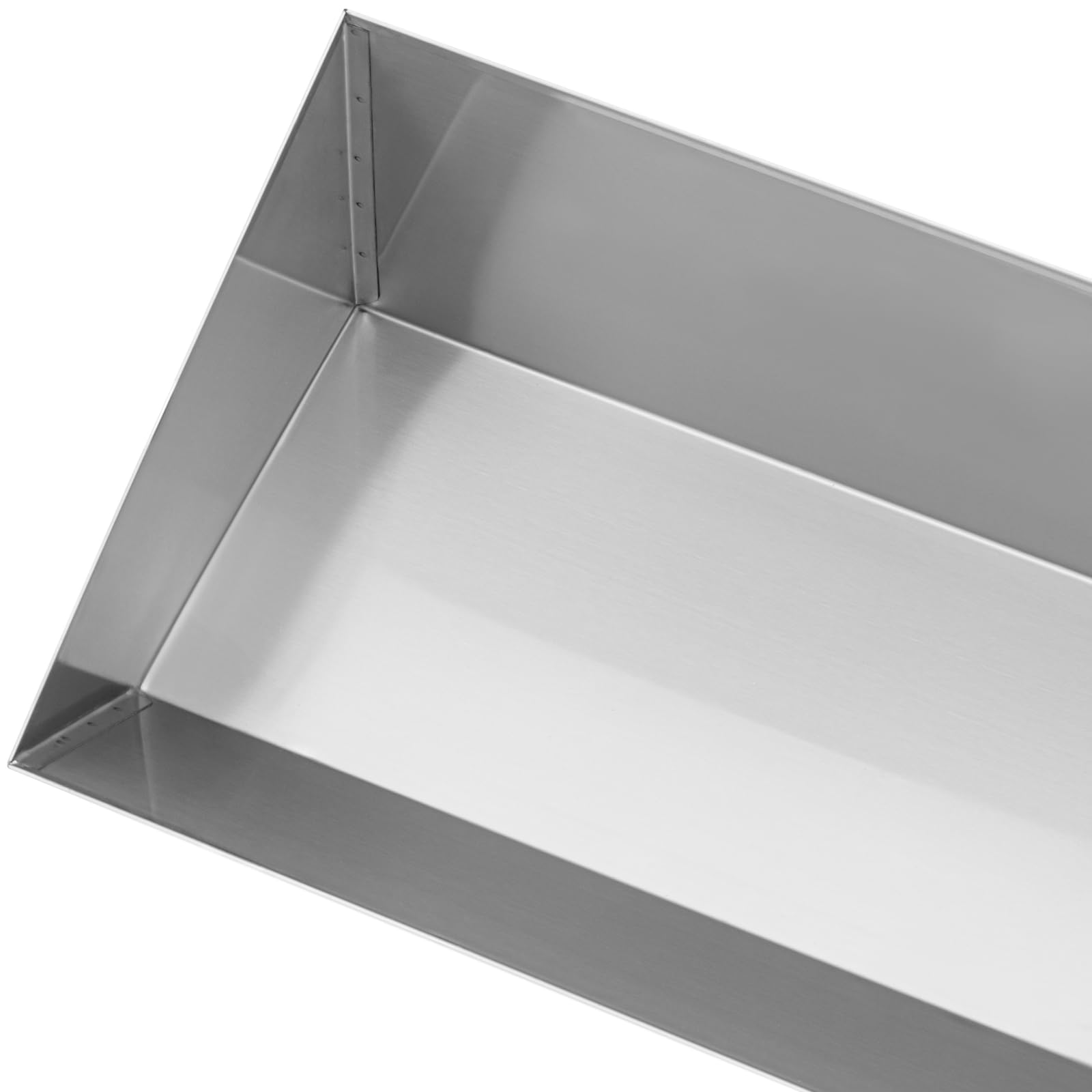 Royal Catering RCFT-800 Bac à frites - inox - 80 x 30 cm - compatible lave-vaisselle - Royal Catering Bac de salage Réserve-frites inox