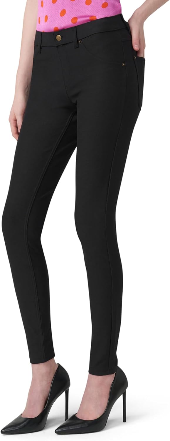 HUE Womens Essential Denim Leggings - Image 3