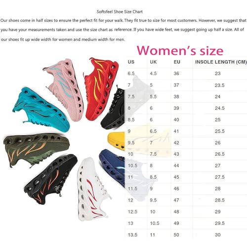 Orthopedic Shoes for Women, Large Size Softfeel Shoes for Neuropathy Womens, Rsoftsfeel Womens Relieve Foot Pain Perfect Walking Shoes2