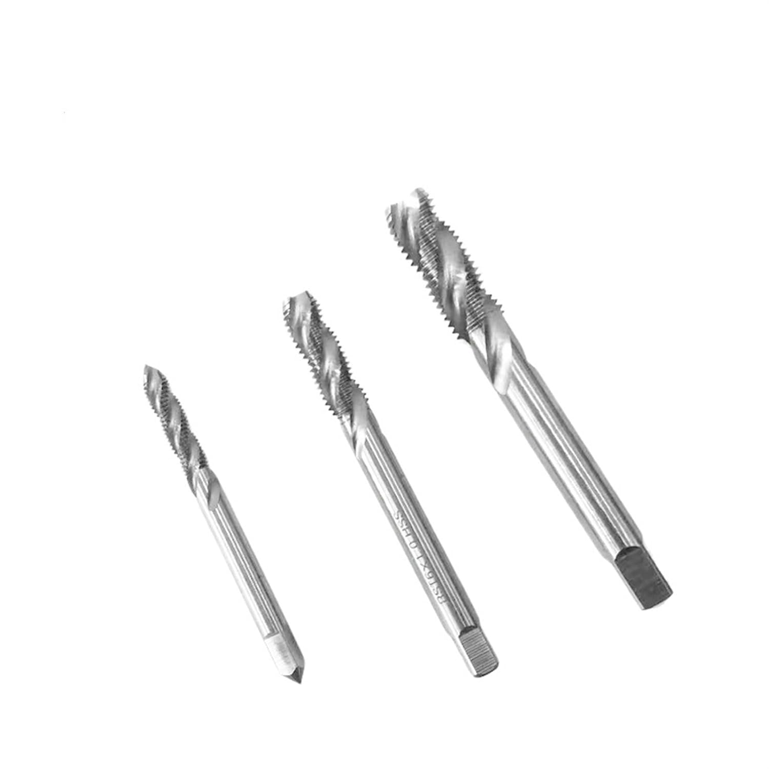 Insert Screw Thread Tap Drill Bits Spiral Flute ST1.6-ST22 Taps Right Hand 1Pcs(ST12x1.25)