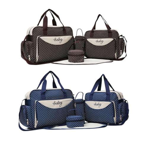Bolso de mamá multifuncional: adiós al desorden con este set de 5 piezas ligero 3