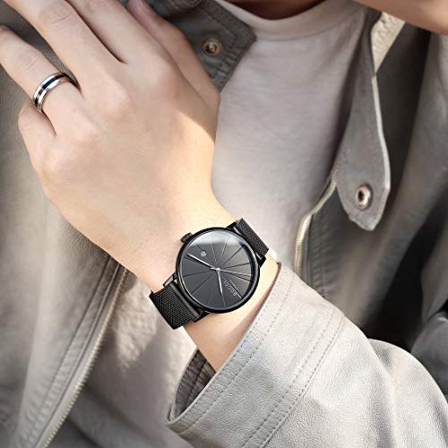 Image of Automatic Watch for Men, Japanese Automatic Mechanical Movement, Sapphire Crystal, Date Display, 50M Water Resistant, 40mm Minimalist Dress Watch