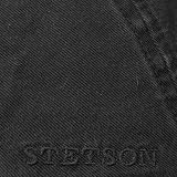 Stetson Kaszkiet Paradise CottonMężczyźni - czapka z daszkiem bawełniana płaskie kaszkiety ivy wiosna-lato jesień-zima Wiosna Lato Jesień Zima - L (58-59 cm) czarny