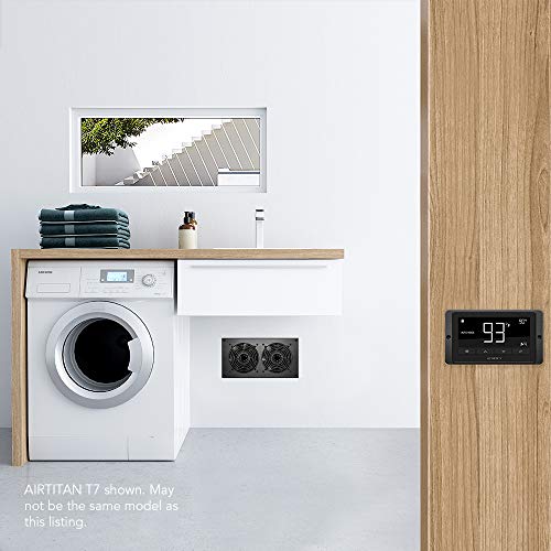 Ac Infinity Airtitan T3, Ventilation Fan 6" With Temperature Humidity Controller, For Crawl Space, Basement, Garage, Attic, Hydroponics, Grow Tents #TOP7