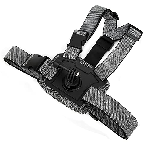 Montagem no peito da câmera, alça no peito da câmera respirável montagem no peito da câmera para ext