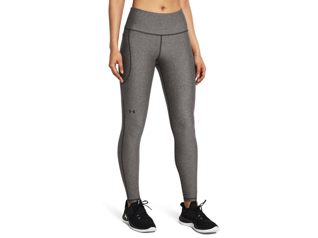 Under Armour Tech HiRise Legging - Charcoal Light Heather / / Black - XXL