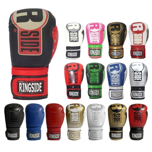 Ringside Apex Flash Sparring Gloves, IMF-Tech Boxing Gloves with Secure Wrist Support, Synthetic...