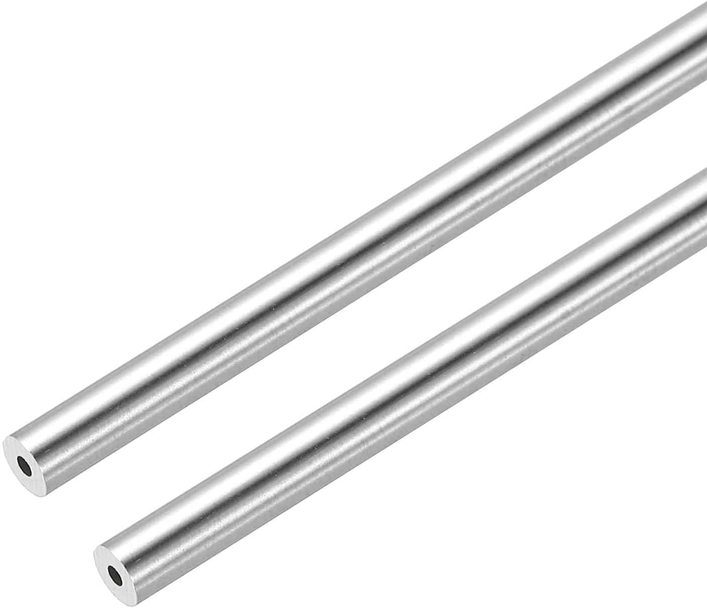 MECCANIXITY 316L Stainless Steel Capillary Tube, OD 3mmx1mm Wall Thickness 305mm L Seamless Straight Stainless Pipe Metal Tubing for Construction/Industry Machinery/Crafting,Pack of 2