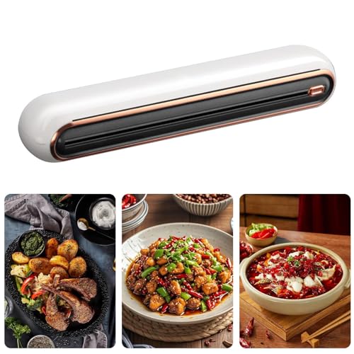 Cortador de película de adhesamiento y porta cling para rollos de cocina 5