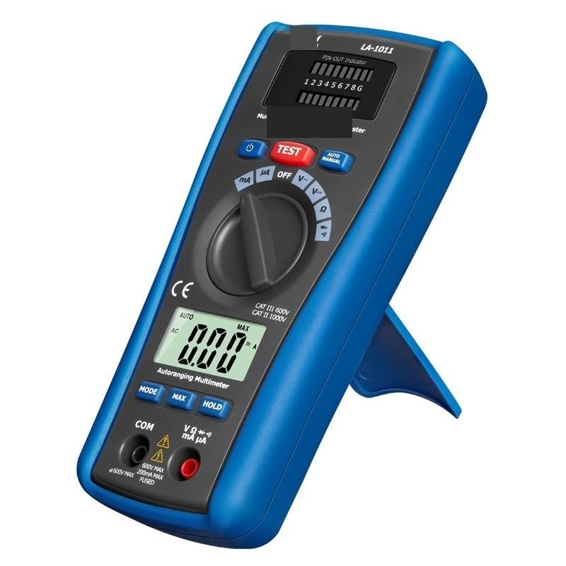 CEM LA-1011 RJ45 RJ11 LAN Cable Tester and Multimeter Network Cable Networking Tool Network Repair Analyzers