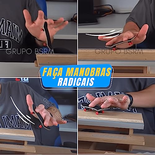 Kit 3 Skate de Dedo Fingerboard Brinquedo Shape Estampado acessórios infantil Para Criança 6 anos