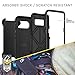OtterBox Samsung Galaxy S8 (Only, Not The Galaxy S8+) Defender Series Case - Black, Rugged & Durable, with Port Protection, Includes Holster Clip Kickstand