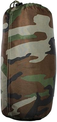 Prolinemax Woodland 86'L x 58'W G.I Style Poncho Liner Blanket Sleeping Bag Liner Rip-Stop Nylon w/Pouch