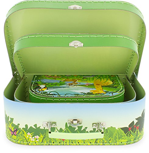 Ulysses 5056 Savannah Suitcases, Green - Image 3