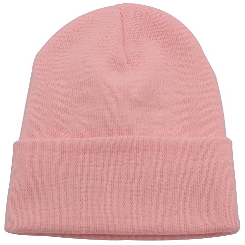 Image of Top Level Beanie Men Women - Unisex Cuffed Plain Skull Knit Hat Cap