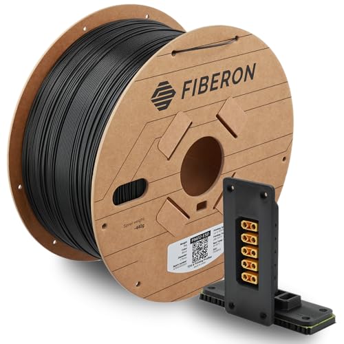 Image of Polymaker Fiberon PA612-ESD 3D Printer Filament 1.75mm 3kg, ESD-Safe Carbon Fiber Nylon, Heat Resistant to 150C, Chemical Resistant, Industrial Grade Strength, PCB Fixtures, Electronics Housings