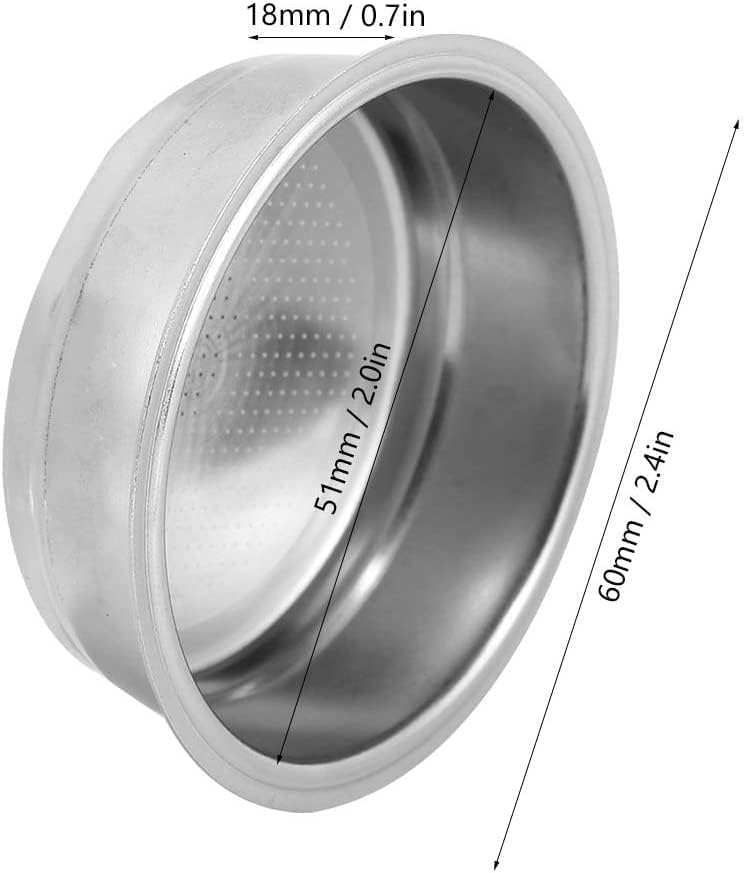 De'Longhi Filtro Caffè 5513220521 - Cestello In Metallo, Ricambio Originale Per Caffettiere - Foto 9