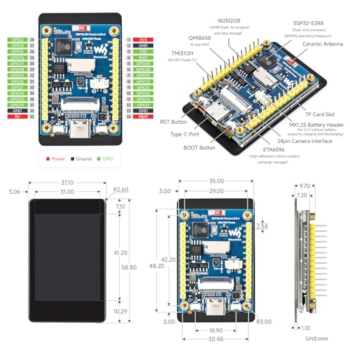 Module ESP32-S3 tactile pour créer des interfaces graphiques fluides sans câblage complexe - 7