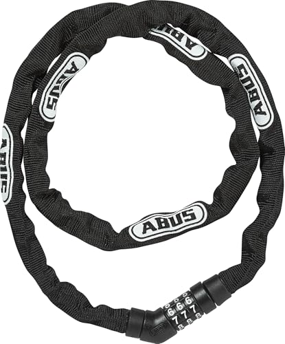 ABUS Lucchetto a catena Steel-O-Chain 4804C - lucchetto a combinazione in acciaio speciale - livello di sicurezza 3