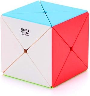 CuberSpeed QiYi X Dino Skewb Magic Cube stickerless Qiyi Dino Speed Cube