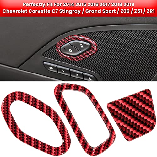 Accesorio para carro rojo 3 piezas miniatura 2