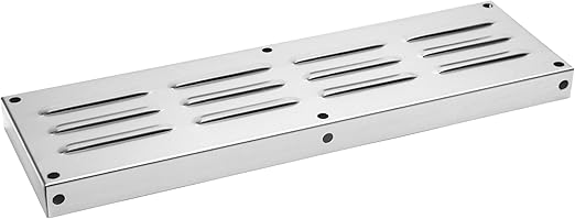 Skyflame Stainless Steel Venting Panel for Masonry Fire Pits and Outdoor Kitchens 15-Inch by 4-1/2-Inch