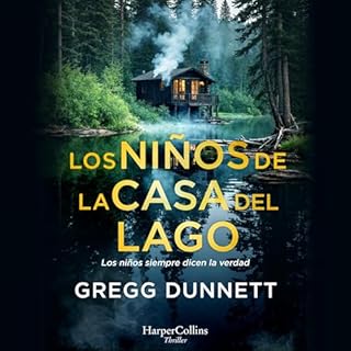 Diseño de la portada del título Los ni&ntilde;os de la casa del lago