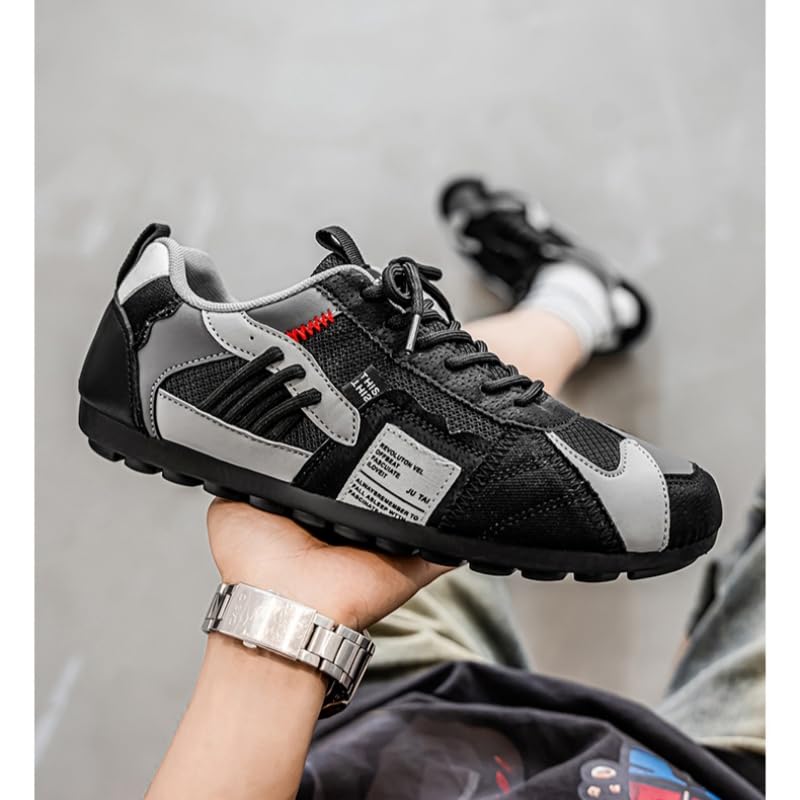 Men's Retro Style mesh Permeable Sneakers - Casual Design Non-Slip Soles - Spring/Summer/Fall3