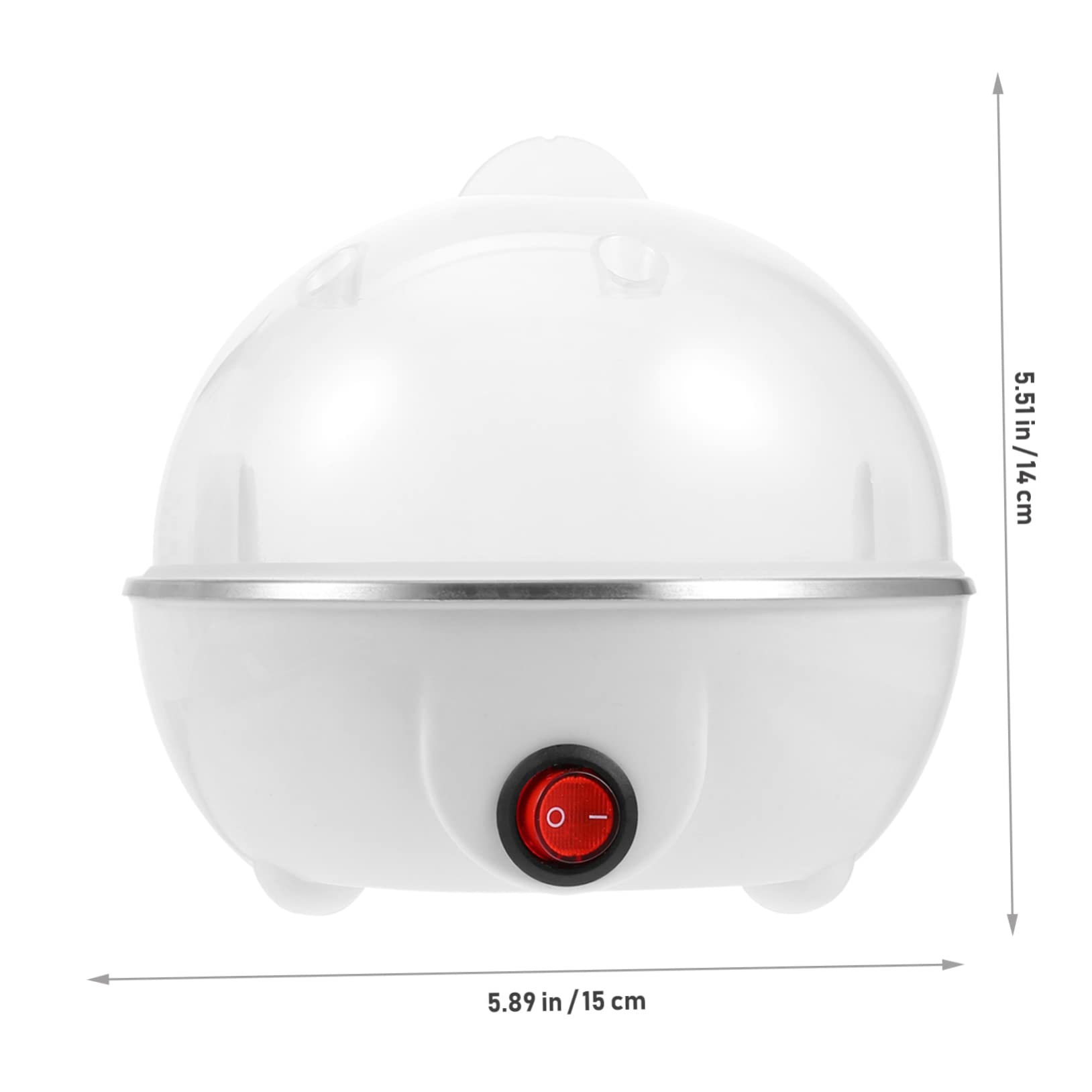 CATIEBYE Single Layer Steamer Capacity Automatic Cooker Food-grade Easy to Use Compact Design Safe and Kitchen Tool