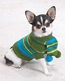 Chilly Day Dog Sweater w/Matching Scarf-XS-