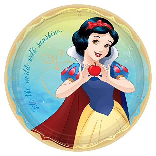 Kit De Fête Blanche-Neige – 15 Pièces : Assiettes, Serviettes, Nappe, Bracelets…