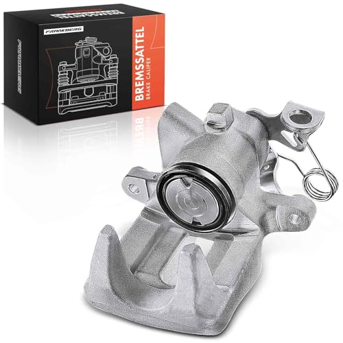 Frankberg Brake Caliper Disc Brake Rear Right Aluminium Compatible with 407 6D 407 SW 6D 6E 407 Coupe 6C C5 III RD C5 III Break RW Replace# 4401G5