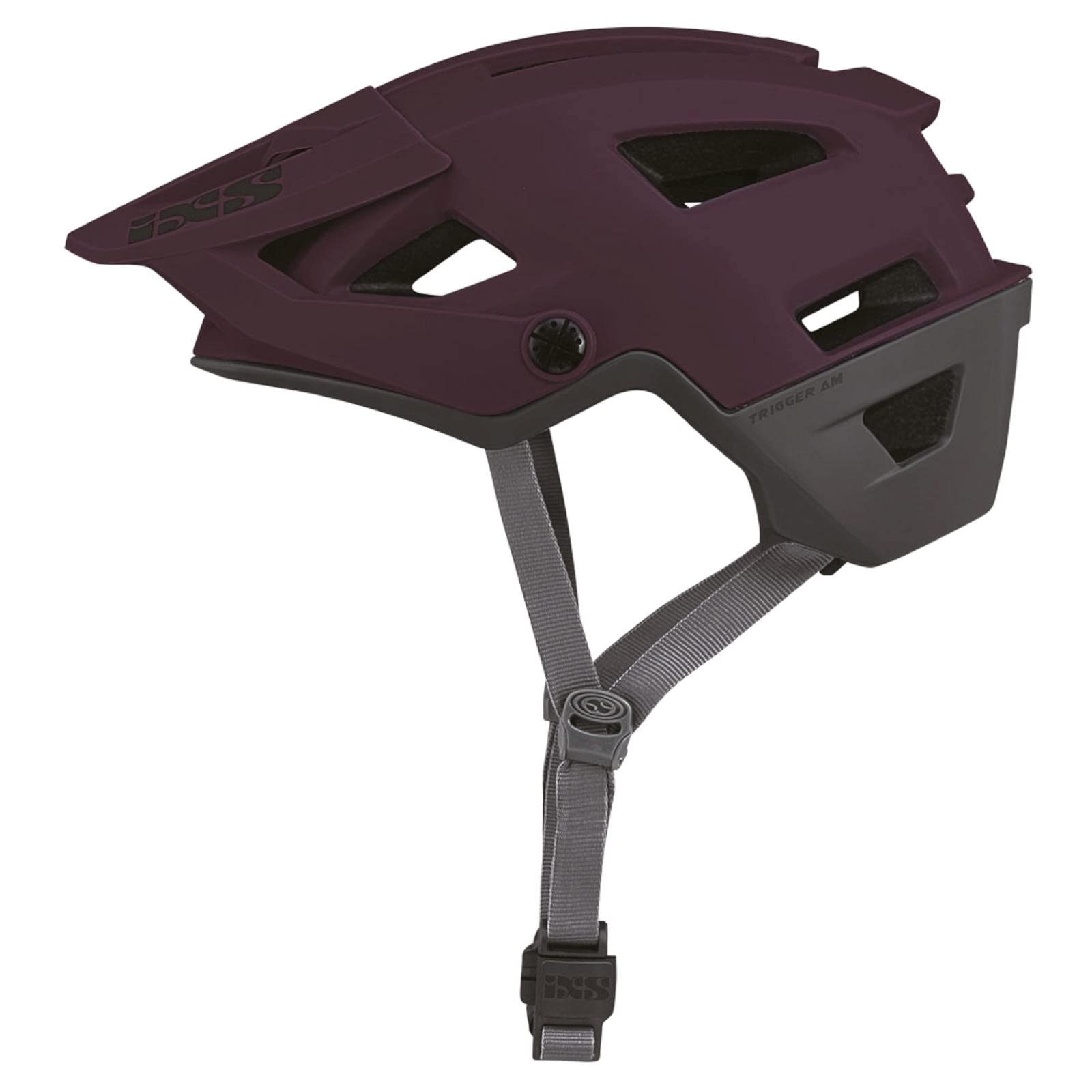 iXS Fahrradhelm Trigger AM, Raisin - Violett, M, 470-510-9110