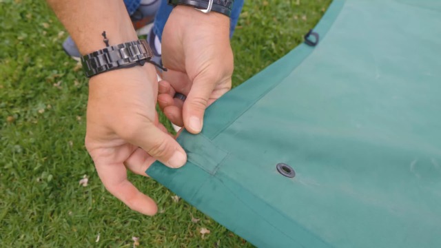 WallUp The Instant Outdoor Privacy Product, Tienda de privacidad versátil, funciona como pantalla de privacidad, divisor de pared, refugio y recinto, resistente a la intemperie, tela tratada UV, 6' x 12', Aqua miniatura 7