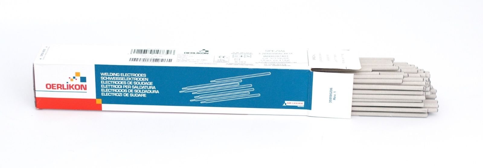 Especial Varilla electrodos 3,2 x 350 mm para de las Naciones Unidas y niedriglegierte stähle – 125 unidades)