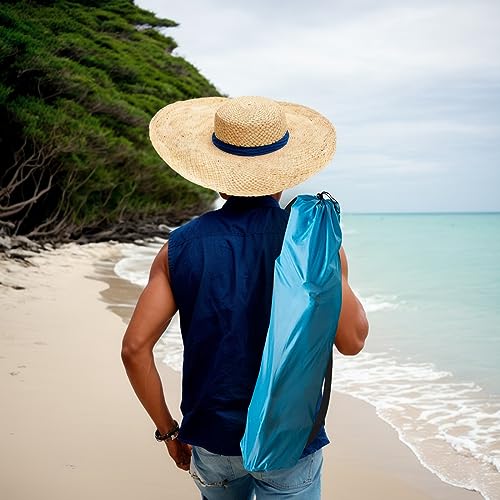 Blue Low Back Camping Chair 2 Pack, 300 LBS Capacity, with Cup Holder and Carry Bag