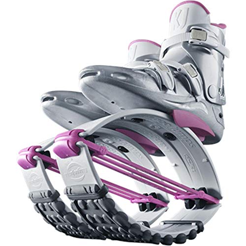 Kangoo Jumps KJ-XR3, White and Pink, Small Womens 4, 5, 6 Mens size 3,4,5
