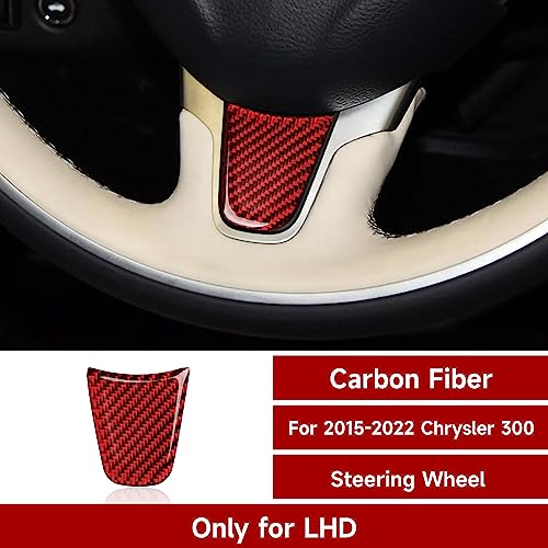 Image of Car Steering Wheel Decals for 2015-2023 Chrysler 300 300 / 300C / 300S / Limited /Touring Accessories Interior Stickers