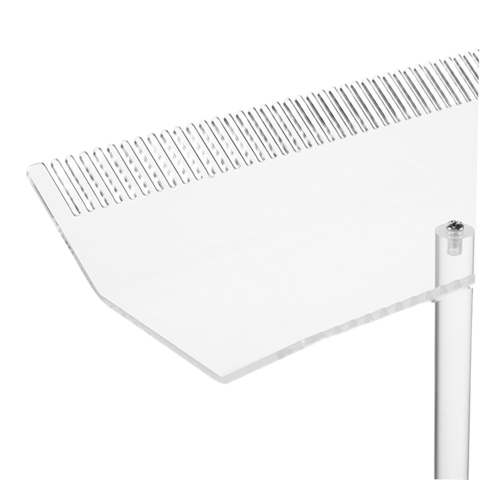 UKCOCO Supporto Per Extension Per e Parrucche Espositore in Acrilico Trasparente Design Facile Pulire e Manutenere