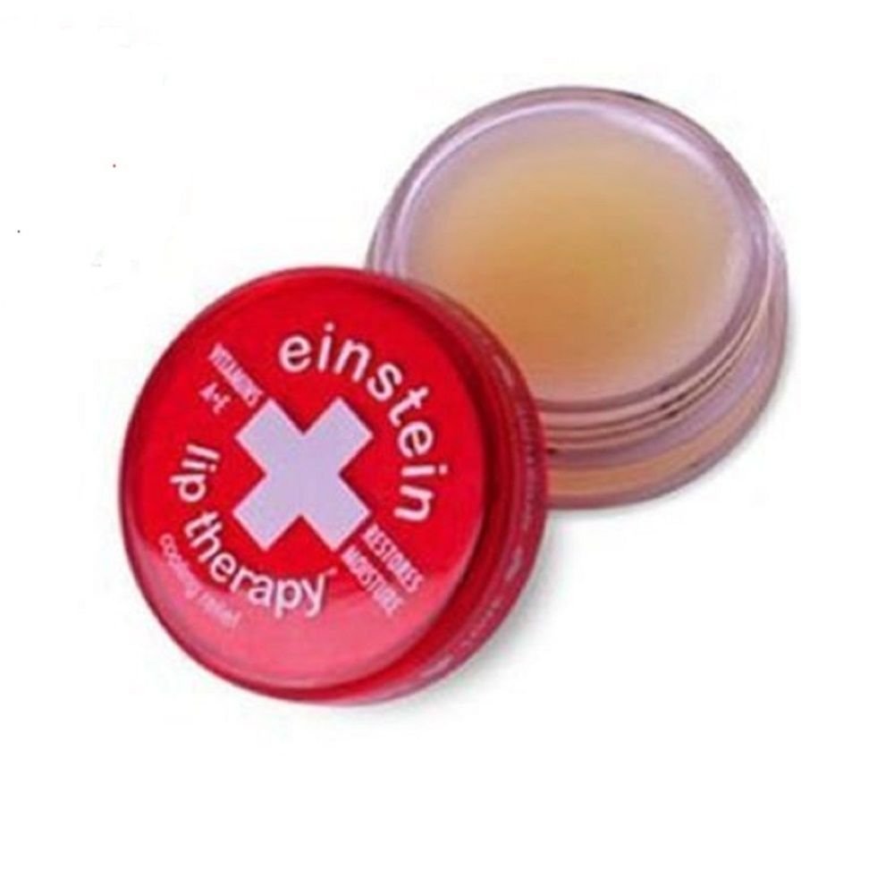 Einstein Lip Balm Therapy Cooling Lip Relief with Vitamins A & E.( Pack of 5)