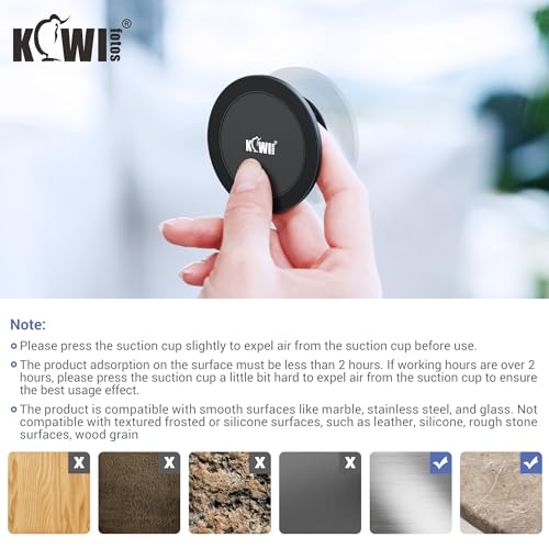 Silicone Suction Phone Case Magnetic Mount for iPhone 16 15 14 13 12 Mag Safe Case & All Phones - Image 4