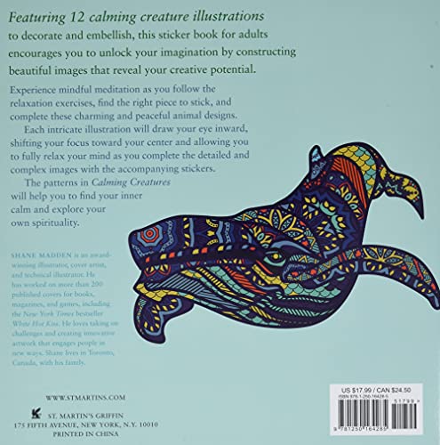 Calming Creatures: 12 Animal Images to Sticker