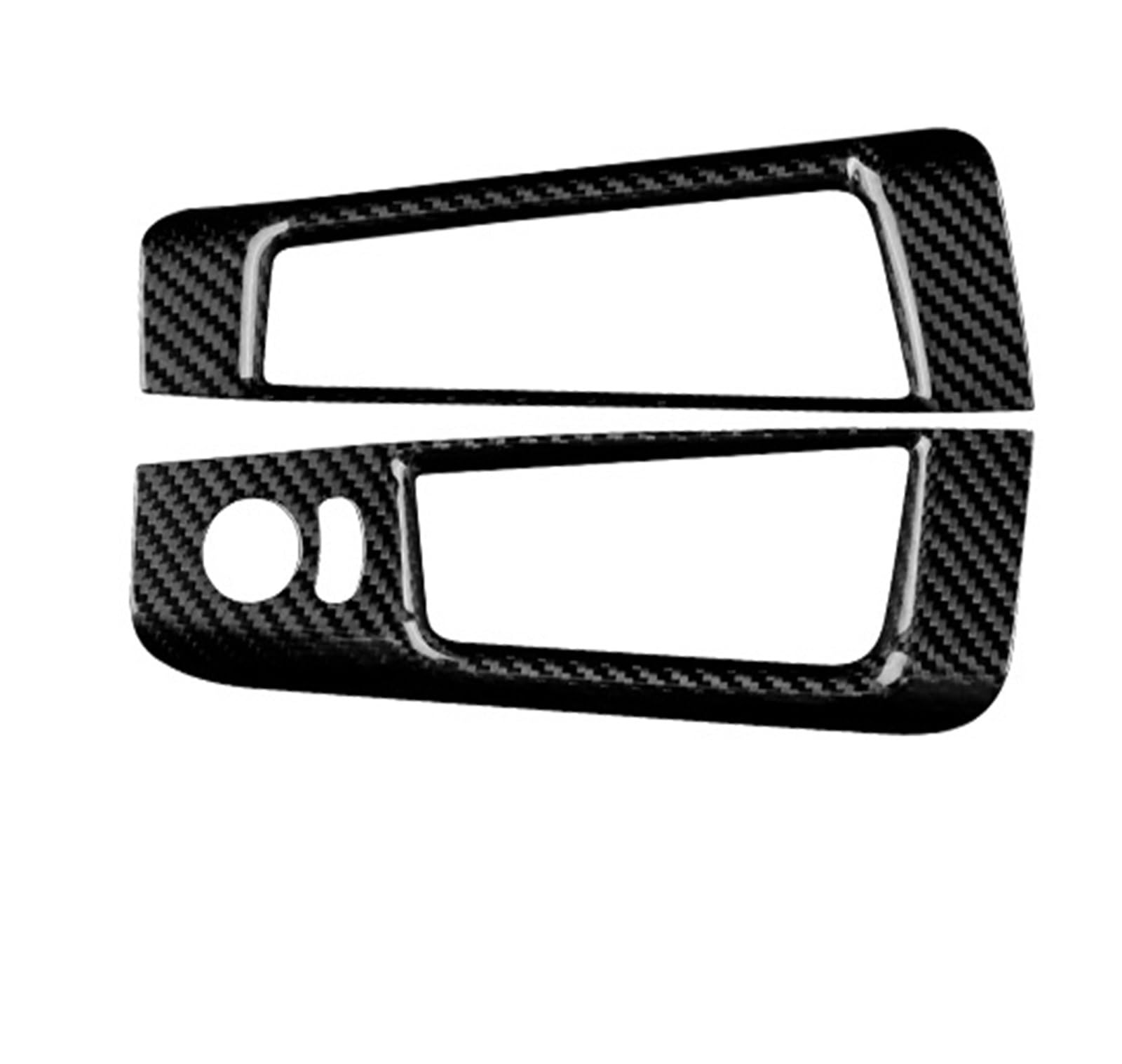 Vetjmua Only For Rhd Interior Trim For Fiat For 500 For Abarth 595 695 2008-2024 Lhd Rhd Car Rearview Mirror Adjustment Switch Storage Real Hard Sticker Cover Trim Sticker
